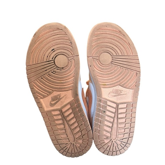 Nike Air Jordan Orange and White Sneakers size 8 - Picture 3 of 6